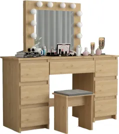 toaletka-kosmetyczna-biala-z-lustrem-12-led-beti7-taboret-craft