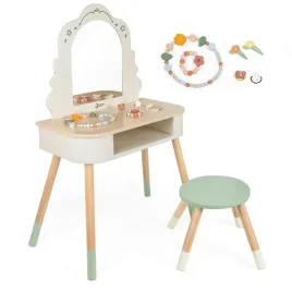 classic-world-drewniana-toaletka-z-lustrem-krzeselkiem-i-akcesoriami-pastel