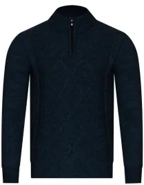 sweter-meski-z-polgolfem-8157-navy-blue-xxl