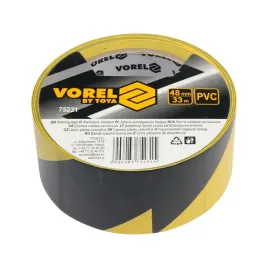 tasma-ostrzegawcza-klejaca-pvc-zolto-czarna-48mm-x-33m-samoprzylepna-vorel