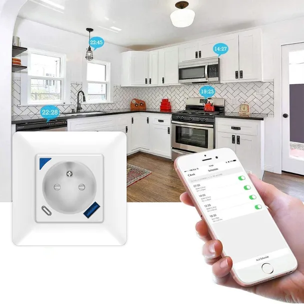 psmart-gniazdo-pomiar-usb-biale-rm-wifi-tuya-certyfikat-ce