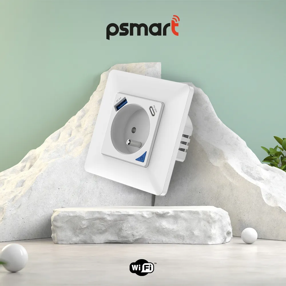 psmart-gniazdo-pomiar-usb-biale-rm-wifi-tuya
