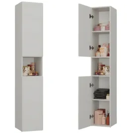 slupek-lazienkowy-szafka-regal-5-polek-kaszmir-bez