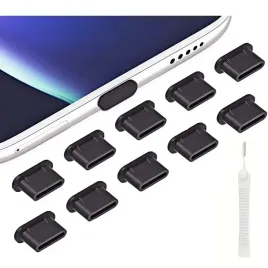 10x-zatyczka-zaslepka-przeciwkurzowa-czyscik-czarne-usb-typ-c