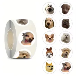 naklejki-do-scrapbookingu-na-rolce-smieszne-memy-psy-500-sztuk