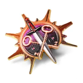 rogue-class-badge-or-10-cm-or-metal-or-przypinka-or-baldurs-gate-3
