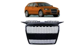 grill-audi-a3-8p-gloss-black