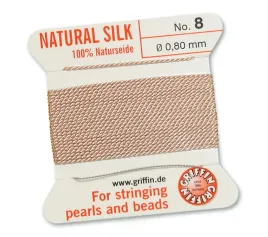 griffin-nic-jedwabna-z-igla-100percent-natural-silk-080mm-2m-light-pink