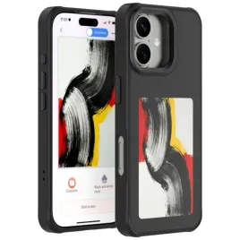 etui-e-ink-4smarts-z-wyswietlaczem-nfc-qi2-do-iphone-17-czarny