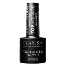 claresa-top-hybrydowy-glitter-silver-no-wipe-5g