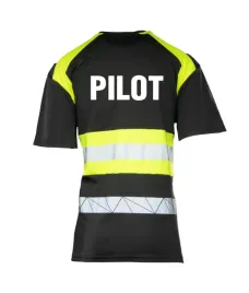koszulka-eco-rival-zolty-z-nadrukiem-pilot-xl