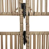 parawan-6-panelowy-bezowy-polirattan-stan-nowy-producent-vidaxl