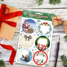 zestaw-naklejek-na-prezenty-mikolaj-na-dachu