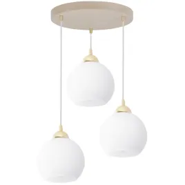 lampa-wiszaca-sufitowa-zyrandol-bezowo-zloty-biale-szklane-kule-glamour