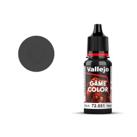 farbka-vallejo-72-051-game-color-black-18-ml