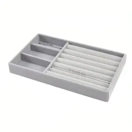 ekspozytor-na-bizuterie-welur-tacka-szary-s9-przegrody-z-walkami