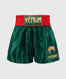 venum-spodenki-muay-thai-classic-deep-forest-zielone-s