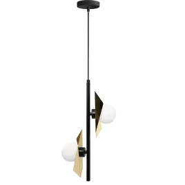 lampa-sufitowa-app1410-czarny-zloty-polysk-wiszaca-zyrandol