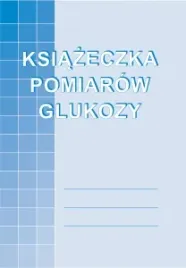 ksiazeczka-pomiarow-glukozy-a6-zeszyt-32-strony-kontrola-poziomu-cukru