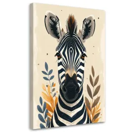 obraz-do-pokoju-dzieciecego-nastolatka-zebra-zwierzeta-safari-afryka