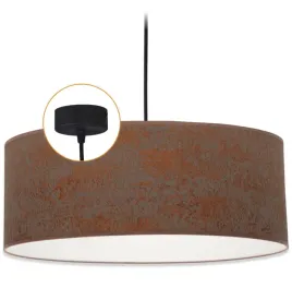 lampa-wiszaca-klosz-brazowy-zyrandol-sufitowy-abazur-lampa-50-cm-nowoczesna