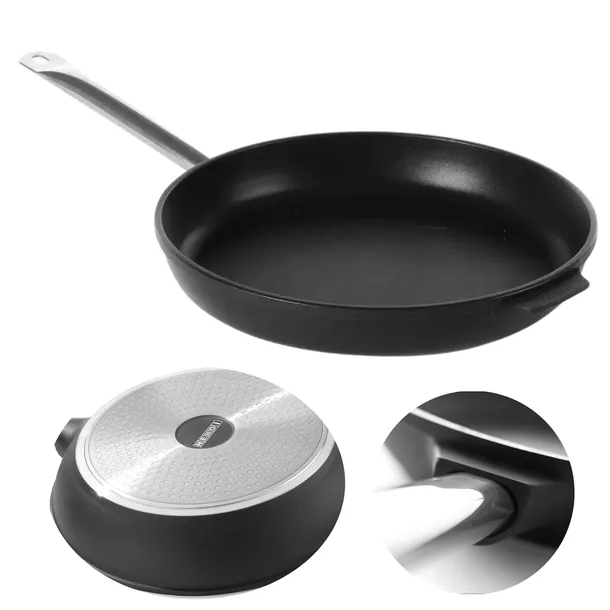 Patelnia Titanium Professional HENDI 32cm Powłoka Whitford Xylan Gaz Prąd