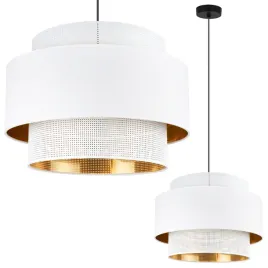 lampa-wiszaca-sufitowa-zyrandol-z-bialym-zlotym-abazurem-do-salonu-sypialni