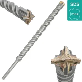 wiertlo-sds-max-40x540mm-do-betonu-zbrojonego-4-ostrza-pro-waart
