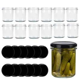 12xsloik-szklany-350-ml-na-grzyby-miod-ogorki-dzem-przetwory-z-zakretka
