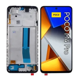 wyswietlacz-ekran-dotykowy-oled-do-xiaomi-poco-m4-pro-4g-ramka-czarna