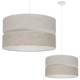lampa-sufitowa-wiszaca-zyrandol-abazur-tkanina-lniana-bezowy-kremowy-40cm