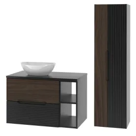 zestaw-lazienkowy-80cm-szafka-blat-regal-umywalka-slupek-czarny-mat-orzech