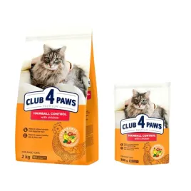 sucha-karma-dla-kotow-eliminacja-kul-wlosowych-kurczak-club-4-paws-2kg-300g