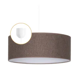 zyrandol-abazur-brazowy-lniany-sufitowy-klosz-40-cm-lampa-sufitowa-led-60-w