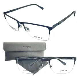 oprawki-okularowe-guess-gu50104-091-granatowe-matowe-otwarte-meskie
