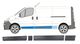 renault-trafic-listwa-na-bok-lewy-komplet