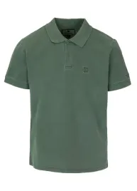 koszulka-meska-polo-pitbull-pique-small-logo-washed-zielona