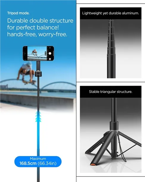 spigen-selfie-stick-magsafe-tripod-black-stan-nowy