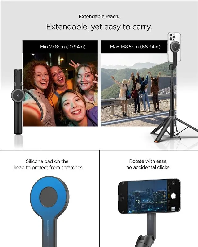 spigen-selfie-stick-magsafe-tripod-black