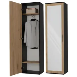 szafa-z-lustrem-do-przedpokoju-z-polkami-drazkiem-na-ubrania-nowoczesna