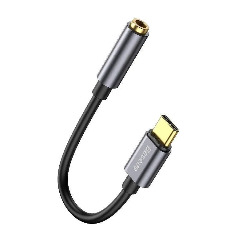 adapter-audio-baseus-l54-usb-c-mini-jack-35mm-szary