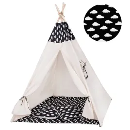 namiot-tipi-dla-dzieci-wigwam-czarny-w-chmury-xxl