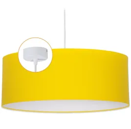 lampa-wiszaca-sufitowa-led-1xe27-zyrandol-tkanina-abazur-klosz-zolty-50-cm