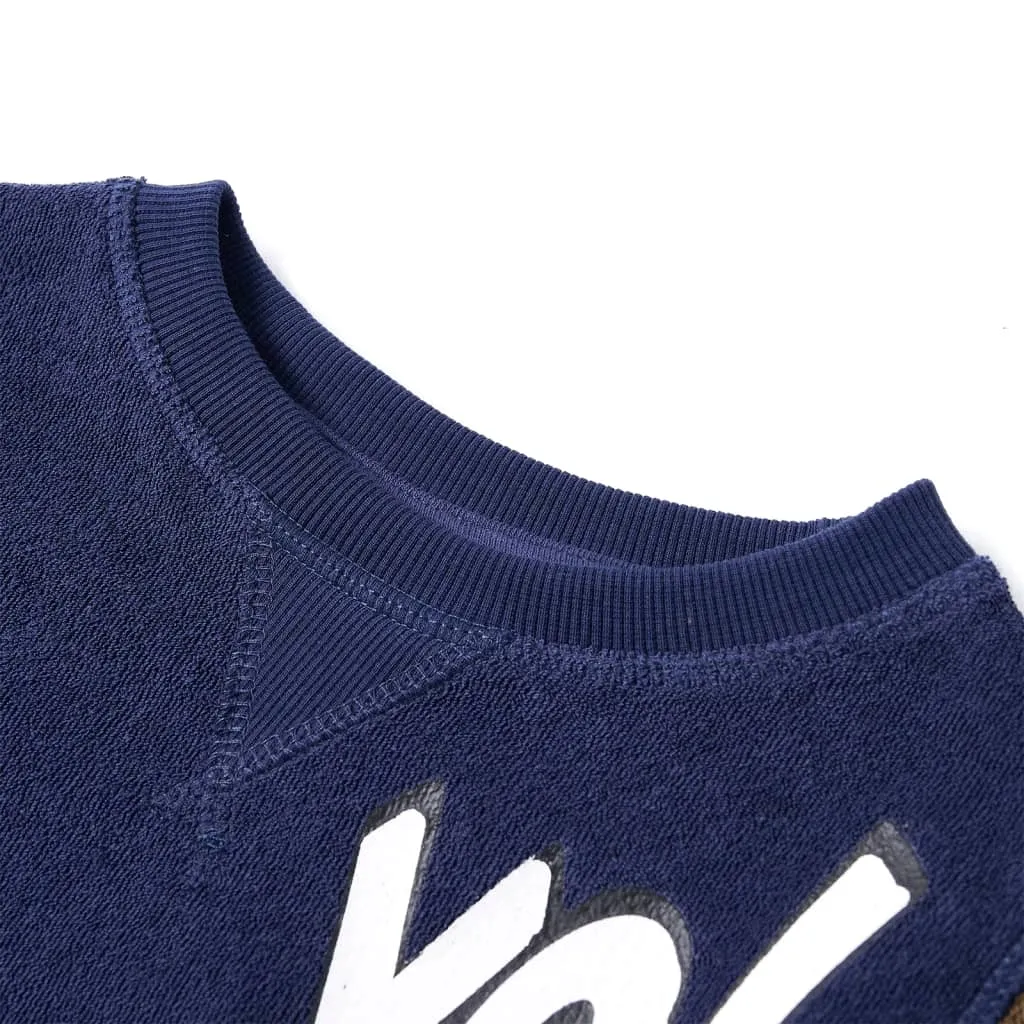bluza-dziecieca-granatowa-140-stan-nowy