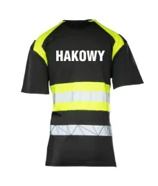 koszulka-eco-rival-zolty-z-nadrukiem-hakowy-l