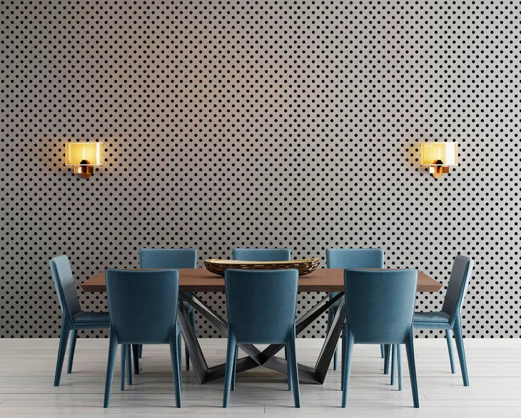 tapeta-na-sciane-czarne-kropki-symetria-biale-tlo-do-jadalni-kuchni-salonu-motyw-dekor