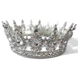 tiara-diadem-slubny-korona-slubna-krolewska-srebrna