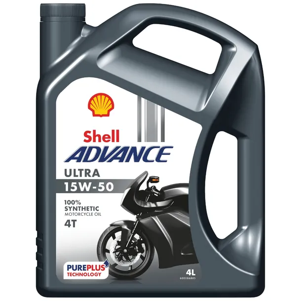 Olej motocyklowy Shell Advance 4T Ultra 15W-50 4L