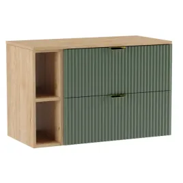 zielony-zestaw-lazienkowy-80cm-ryflowane-fronty-regal-i-blat-orzech