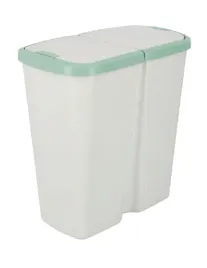 kosz-na-smieci-compacta-q-duo-jasny-zielony-popielaty-prosperplast-45l